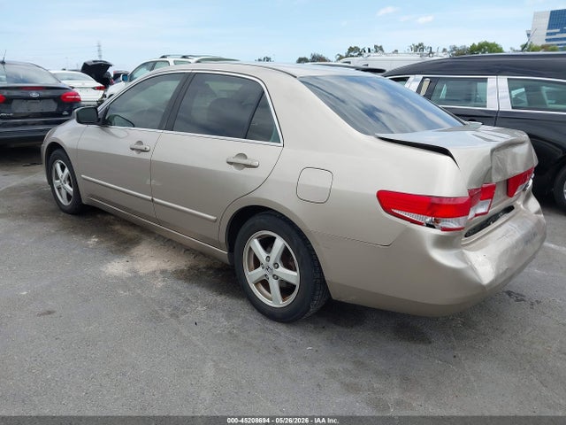 45208694 :رقم المزاد ، JHMCM56763C073782 vin ، 2003 Honda Accord 2.4 Ex مزاد بيع