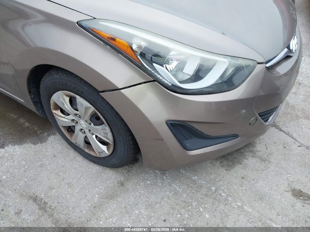 2016 Hyundai Elantra Se მანქანა იყიდება აუქციონზე, vin: 5NPDH4AE9GH700026, აუქციონის ნომერი: 45208741