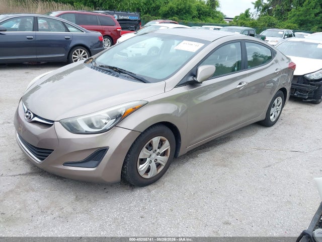 2016 Hyundai Elantra Se მანქანა იყიდება აუქციონზე, vin: 5NPDH4AE9GH700026, აუქციონის ნომერი: 45208741