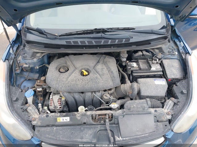 2013 Hyundai Elantra Limited მანქანა იყიდება აუქციონზე, vin: KMHDH4AE2DU975296, აუქციონის ნომერი: 45208754