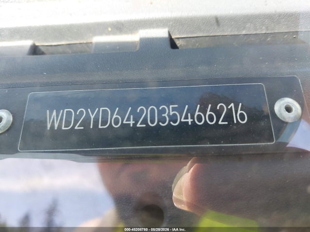Продаж на аукціоні авто 2003 Dodge Sprinter Van 2500 High Ceiling/super High Ceiling, vin: WD2YD642035466216, номер лоту: 45208780