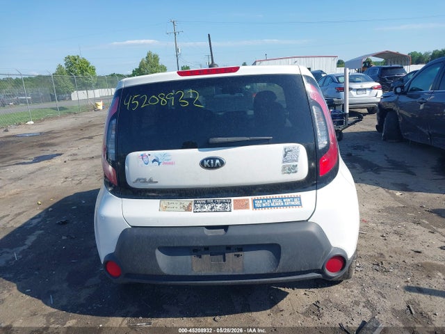 2015 Kia Soul მანქანა იყიდება აუქციონზე, vin: KNDJN2A28F7205180, აუქციონის ნომერი: 45208932