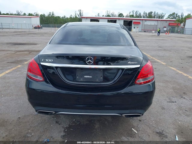 Aukcja sprzedaży 2015 Mercedes-benz C 300 4matic, vin: 55SWF4KB5FU026486, numer aukcji: 45208943