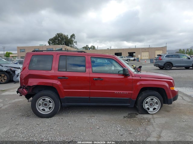 Aukcja sprzedaży 2016 Jeep Patriot Sport, vin: 1C4NJPBB5GD739605, numer aukcji: 45209060