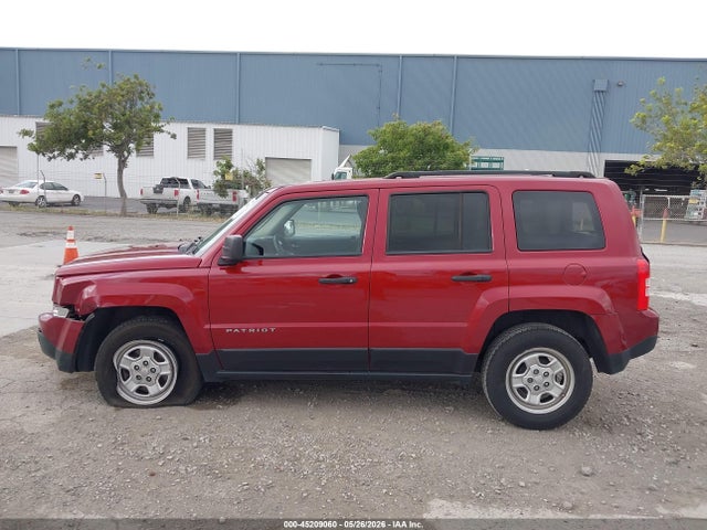 Aukcja sprzedaży 2016 Jeep Patriot Sport, vin: 1C4NJPBB5GD739605, numer aukcji: 45209060