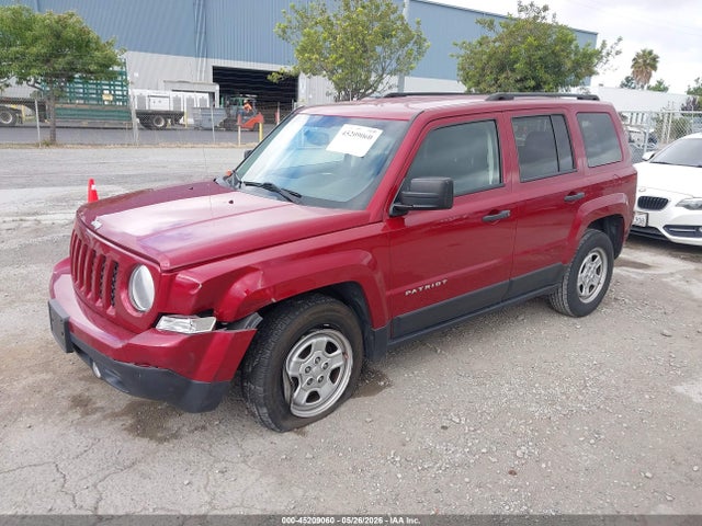 Aukcja sprzedaży 2016 Jeep Patriot Sport, vin: 1C4NJPBB5GD739605, numer aukcji: 45209060