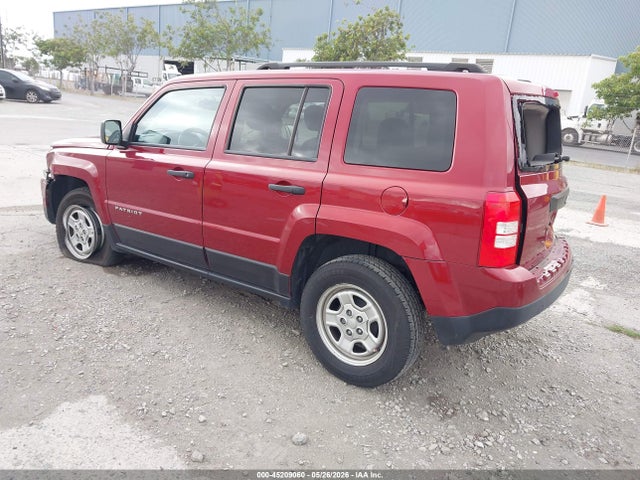 Aukcja sprzedaży 2016 Jeep Patriot Sport, vin: 1C4NJPBB5GD739605, numer aukcji: 45209060