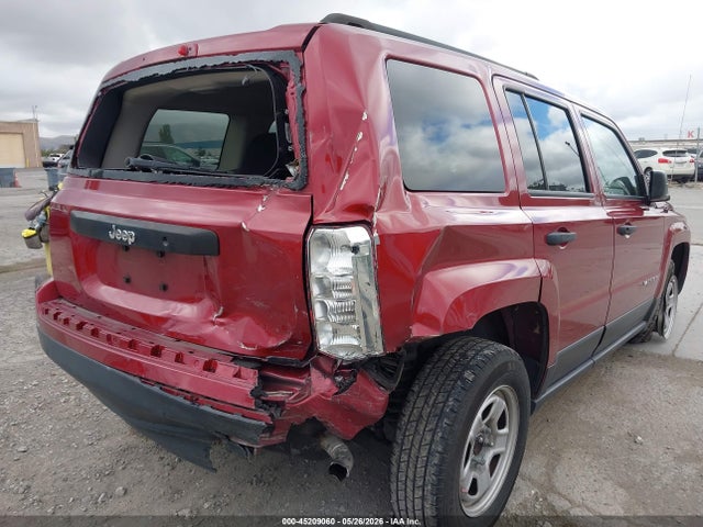 Aukcja sprzedaży 2016 Jeep Patriot Sport, vin: 1C4NJPBB5GD739605, numer aukcji: 45209060