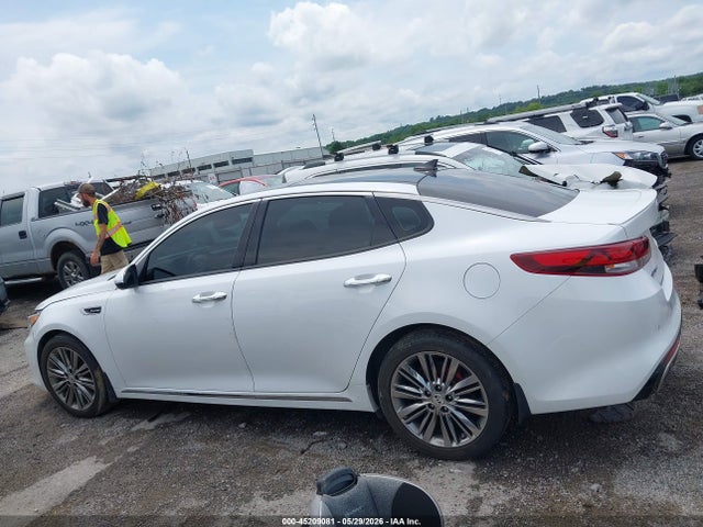 2018 Kia Optima Sx Turbo მანქანა იყიდება აუქციონზე, vin: 5XXGV4L23JG249848, აუქციონის ნომერი: 45209081