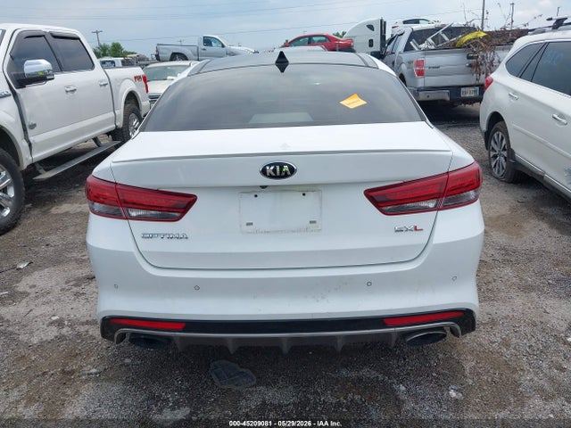 2018 Kia Optima Sx Turbo მანქანა იყიდება აუქციონზე, vin: 5XXGV4L23JG249848, აუქციონის ნომერი: 45209081