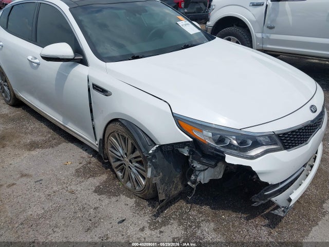 2018 Kia Optima Sx Turbo მანქანა იყიდება აუქციონზე, vin: 5XXGV4L23JG249848, აუქციონის ნომერი: 45209081