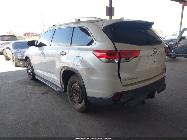 2018 Toyota Highlander Se მანქანა იყიდება აუქციონზე, vin: 5TDJZRFH4JS849929, აუქციონის ნომერი: 45209105