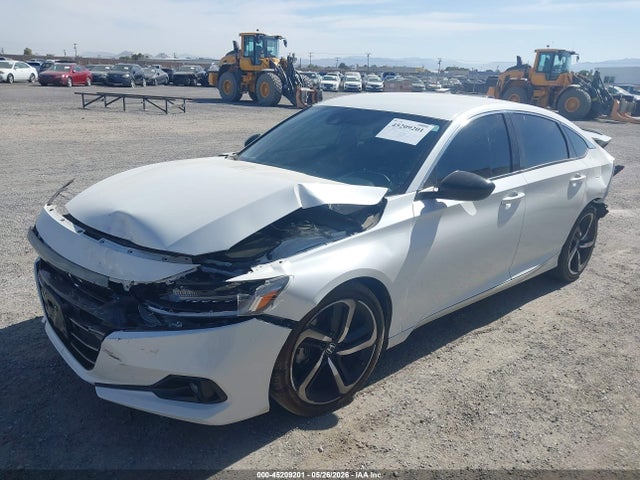 2021 Honda Accord Sport მანქანა იყიდება აუქციონზე, vin: 1HGCV1F33MA072995, აუქციონის ნომერი: 45209201