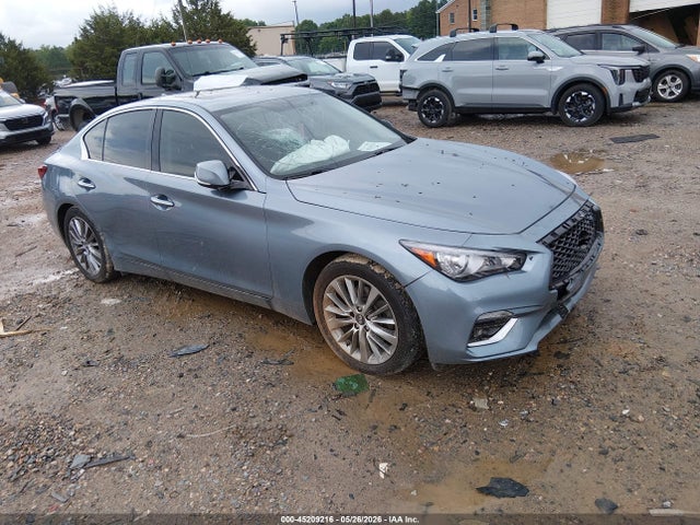Продажа на аукционе авто 2018 Infiniti Q50 3.0t Luxe, vin: JN1EV7AR2JM442031, номер лота: 45209216