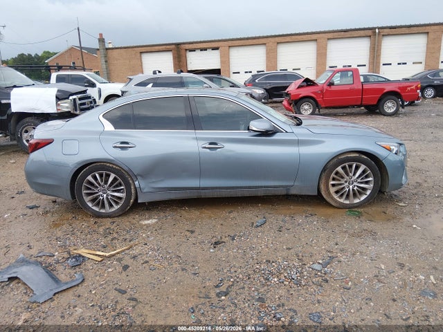 Продажа на аукционе авто 2018 Infiniti Q50 3.0t Luxe, vin: JN1EV7AR2JM442031, номер лота: 45209216