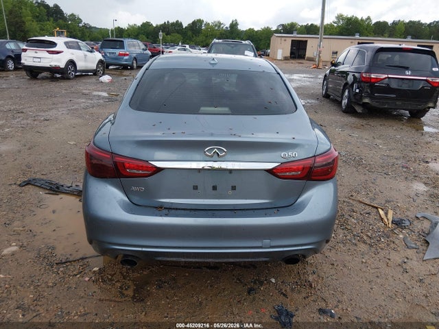 Продажа на аукционе авто 2018 Infiniti Q50 3.0t Luxe, vin: JN1EV7AR2JM442031, номер лота: 45209216