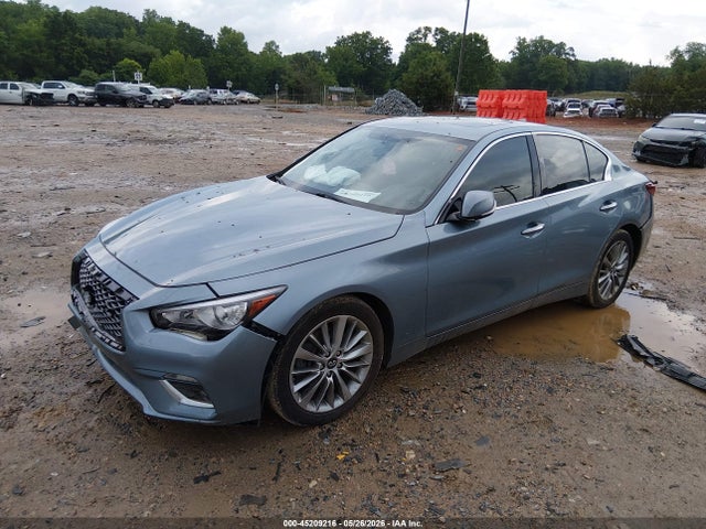 Продажа на аукционе авто 2018 Infiniti Q50 3.0t Luxe, vin: JN1EV7AR2JM442031, номер лота: 45209216