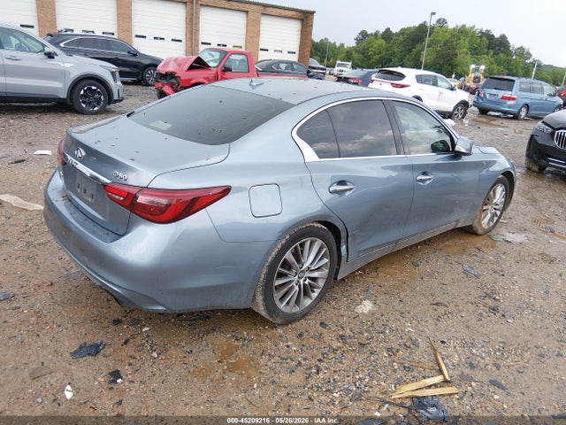 Продажа на аукционе авто 2018 Infiniti Q50 3.0t Luxe, vin: JN1EV7AR2JM442031, номер лота: 45209216
