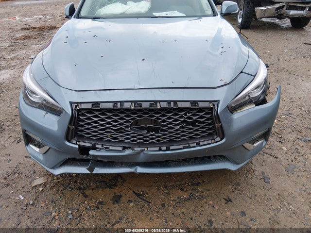 Продажа на аукционе авто 2018 Infiniti Q50 3.0t Luxe, vin: JN1EV7AR2JM442031, номер лота: 45209216