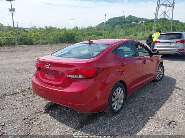 Продажа на аукционе авто 2014 Hyundai Elantra Se, vin: KMHDH4AE9EU202553, номер лота: 45209229