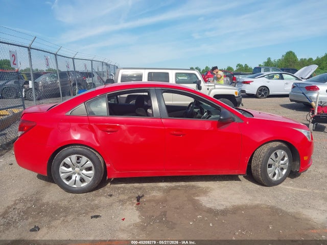 2014 Chevrolet Cruze Ls Auto მანქანა იყიდება აუქციონზე, vin: 1G1PA5SH9E7239646, აუქციონის ნომერი: 45209279