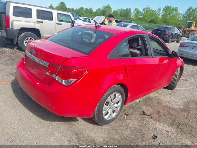 2014 Chevrolet Cruze Ls Auto მანქანა იყიდება აუქციონზე, vin: 1G1PA5SH9E7239646, აუქციონის ნომერი: 45209279