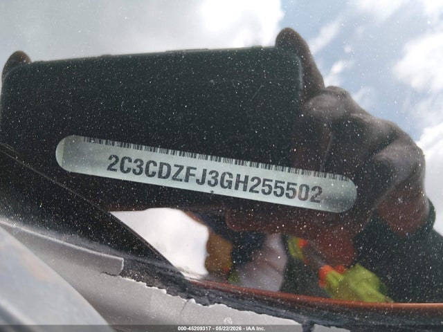 Aukcja sprzedaży 2016 Dodge Challenger R/t Scat Pack, vin: 2C3CDZFJ3GH255502, numer aukcji: 45209317