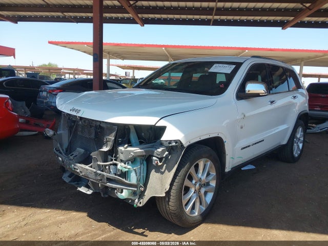 45209360 :رقم المزاد ، 1C4RJFBG8HC873071 vin ، 2017 Jeep Grand Cherokee Limited 4x4 مزاد بيع