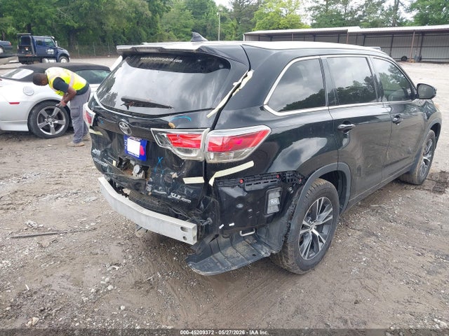 Aukcja sprzedaży 2016 Toyota Highlander Xle V6, vin: 5TDJKRFH6GS249278, numer aukcji: 45209372