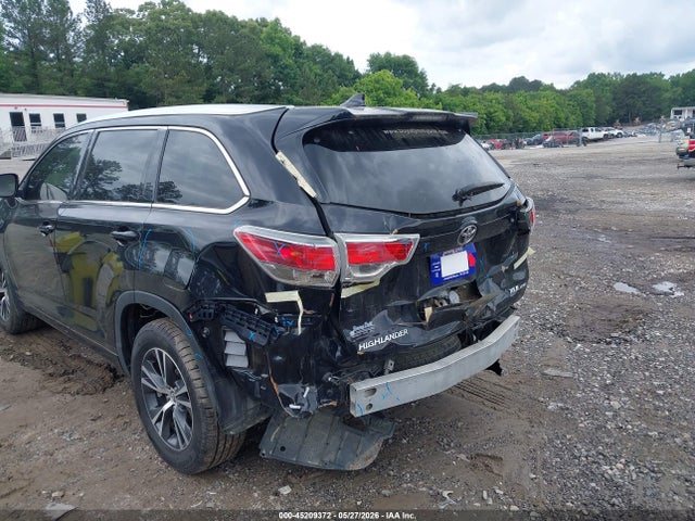 Aukcja sprzedaży 2016 Toyota Highlander Xle V6, vin: 5TDJKRFH6GS249278, numer aukcji: 45209372
