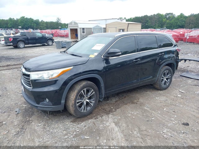 Aukcja sprzedaży 2016 Toyota Highlander Xle V6, vin: 5TDJKRFH6GS249278, numer aukcji: 45209372