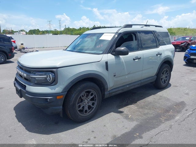 Продаж на аукціоні авто 2021 Ford Bronco Sport Big Bend, vin: 3FMCR9B66MRA88871, номер лоту: 45209381