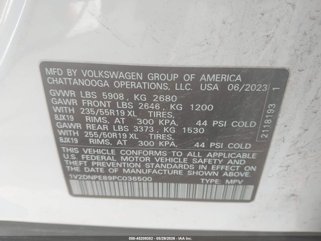 Volkswagen Id.4 Awd Pro 2023 1V2DNPE89PC036500 Image 9