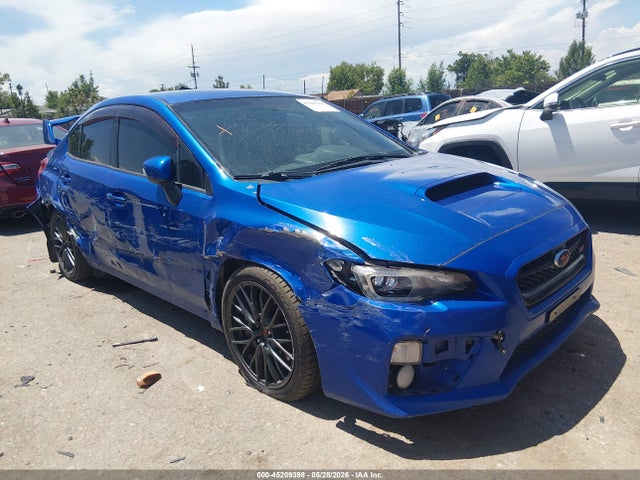 Продажа на аукционе авто 2016 Subaru Wrx Sti, vin: JF1VA2M64G9801006, номер лота: 45209398