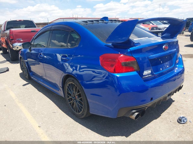 Продажа на аукционе авто 2016 Subaru Wrx Sti, vin: JF1VA2M64G9801006, номер лота: 45209398