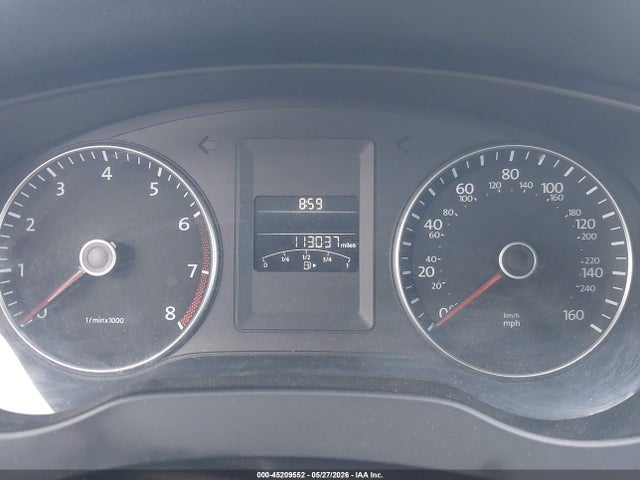 Aukcja sprzedaży 2013 Volkswagen Jetta 2.5l Se, vin: 3VWDP7AJ1DM307772, numer aukcji: 45209552