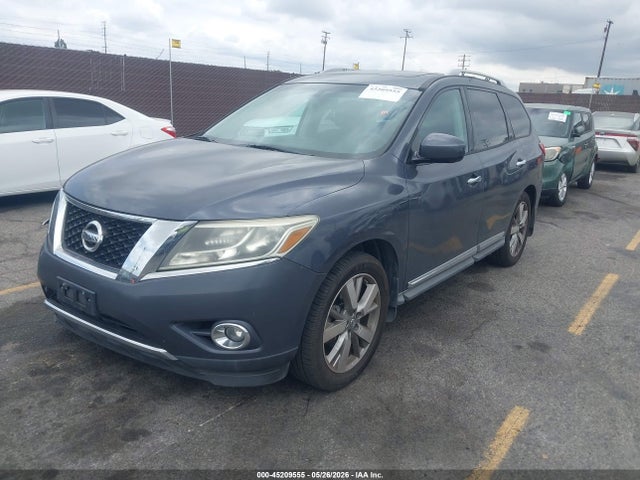 Nissan Pathfinder Platinum 2014 5N1AR2MM3EC623116 Image 2
