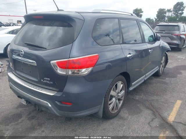 Nissan Pathfinder Platinum 2014 5N1AR2MM3EC623116 Image 4