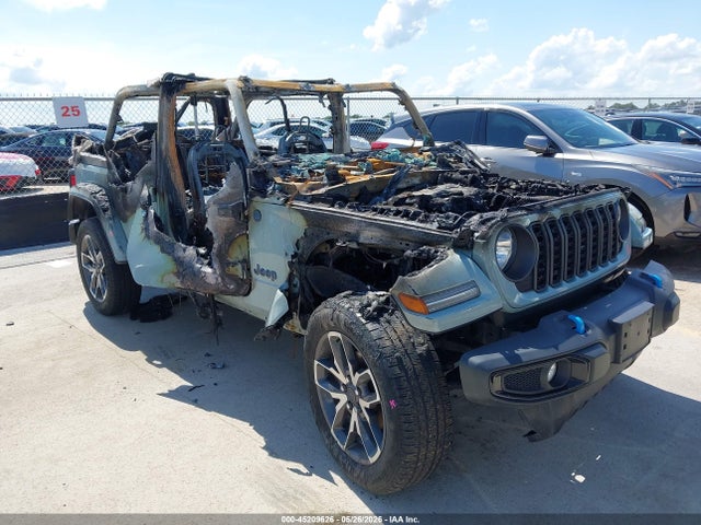 Продаж на аукціоні авто 2024 Jeep Wrangler 4xe Sport S 4xe, vin: 1C4RJXN64RW227647, номер лоту: 45209626