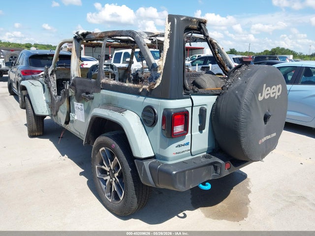 Продаж на аукціоні авто 2024 Jeep Wrangler 4xe Sport S 4xe, vin: 1C4RJXN64RW227647, номер лоту: 45209626