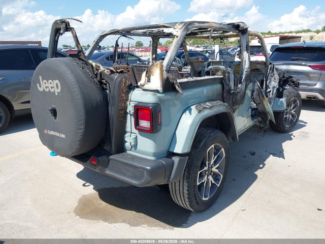 Продаж на аукціоні авто 2024 Jeep Wrangler 4xe Sport S 4xe, vin: 1C4RJXN64RW227647, номер лоту: 45209626