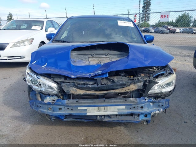 Aukcja sprzedaży 2016 Subaru Wrx, vin: JF1VA1B60G9824814, numer aukcji: 45209718