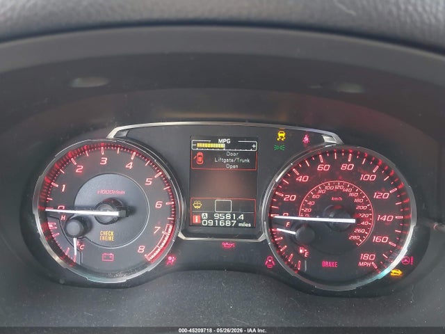 Aukcja sprzedaży 2016 Subaru Wrx, vin: JF1VA1B60G9824814, numer aukcji: 45209718