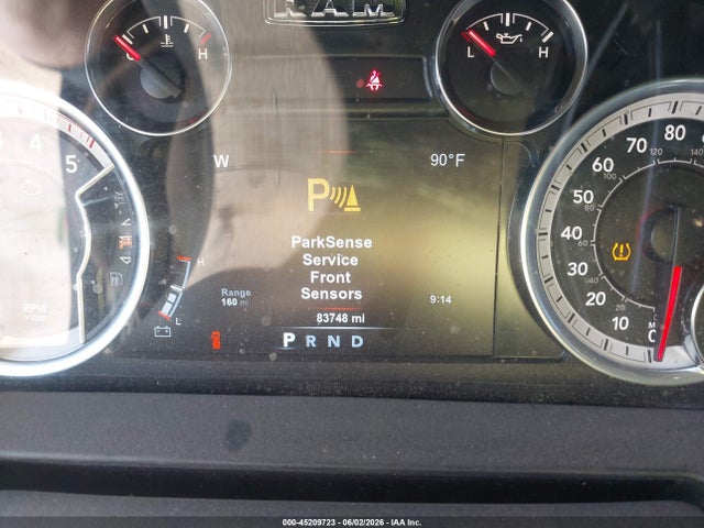 45209723 :رقم المزاد ، 3C6UR5FL8JG204782 vin ، 2018 Ram 2500 Laramie  4x4 6'4 Box مزاد بيع