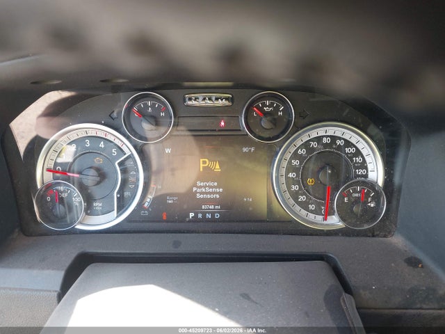 45209723 :رقم المزاد ، 3C6UR5FL8JG204782 vin ، 2018 Ram 2500 Laramie  4x4 6'4 Box مزاد بيع