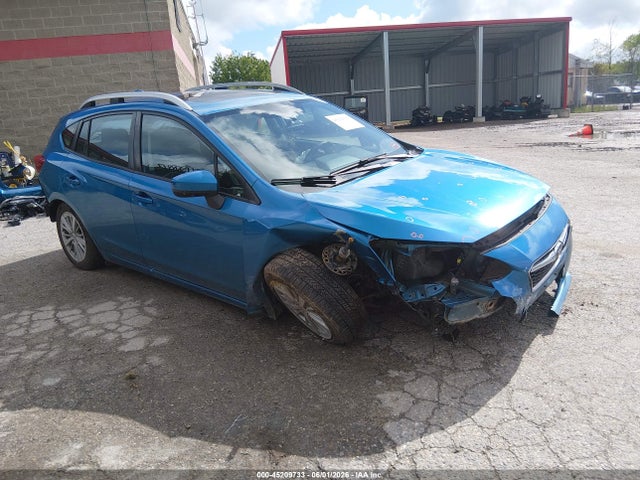 2017 Subaru Impreza 2.0i Premium მანქანა იყიდება აუქციონზე, vin: 4S3GTAB66H3703111, აუქციონის ნომერი: 45209733