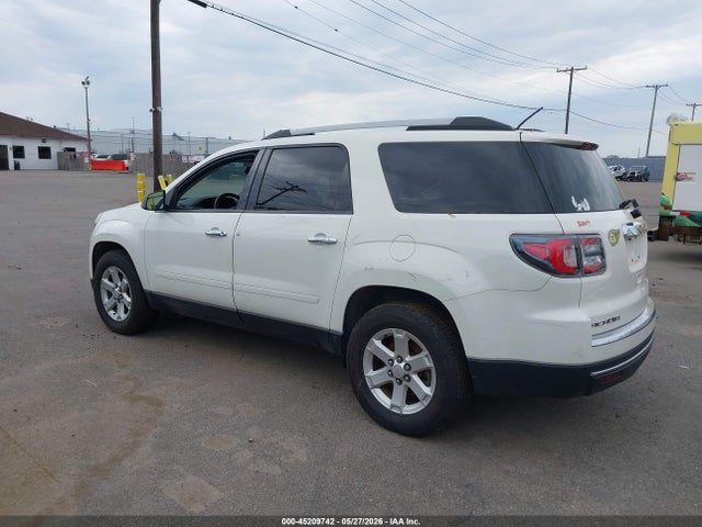 45209742 :رقم المزاد ، 1GKKVPKD3FJ309486 vin ، 2015 Gmc Acadia Sle-2 مزاد بيع