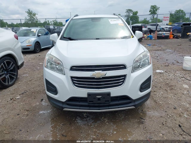 Aukcja sprzedaży 2016 Chevrolet Trax Lt, vin: 3GNCJLSB1GL264066, numer aukcji: 45209757