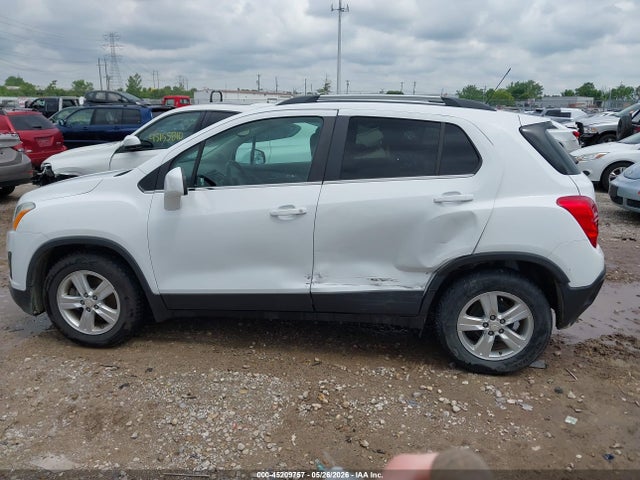 Aukcja sprzedaży 2016 Chevrolet Trax Lt, vin: 3GNCJLSB1GL264066, numer aukcji: 45209757