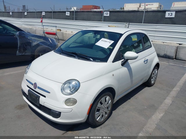 2012 Fiat 500 Pop მანქანა იყიდება აუქციონზე, vin: 3C3CFFAR6CT272124, აუქციონის ნომერი: 45209779
